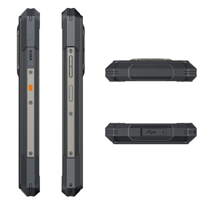 Cubot KingKong X PRO Móvil 5G, 12GB RAM + 256GB Almacenamiento, Batería 10200 mAh, Pantalla 144Hz, Android 14, Resistente 3