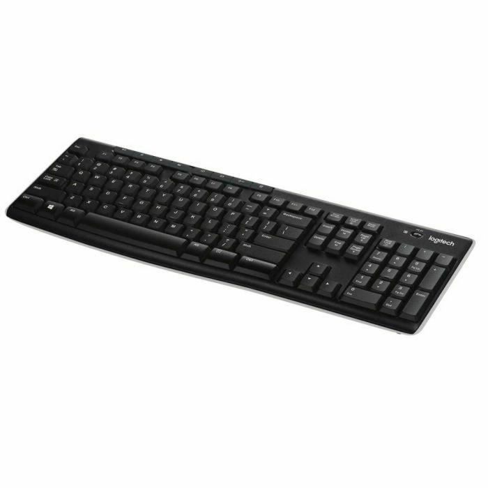 Logitech Teclado K270 Wireless Francés Inalámbrico 2.4 GHz hasta 10m, Resistente a Salpicaduras, Compatible con Windows 7/Vista/XP 14