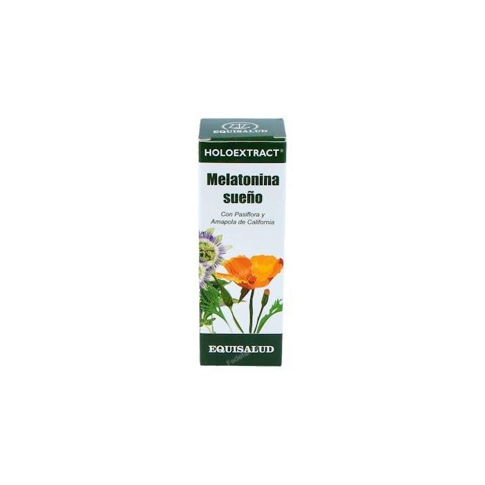 EQUISALUD Holoextract Melatonina Sueño con Pasiflora y Amapola de California 50ml