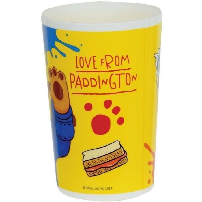 Fun House FUN3524550064802 Vajilla Reutilizable Paddington: Plato, Plato Hondo, Vaso, Botella de Agua y Fiambrera 4