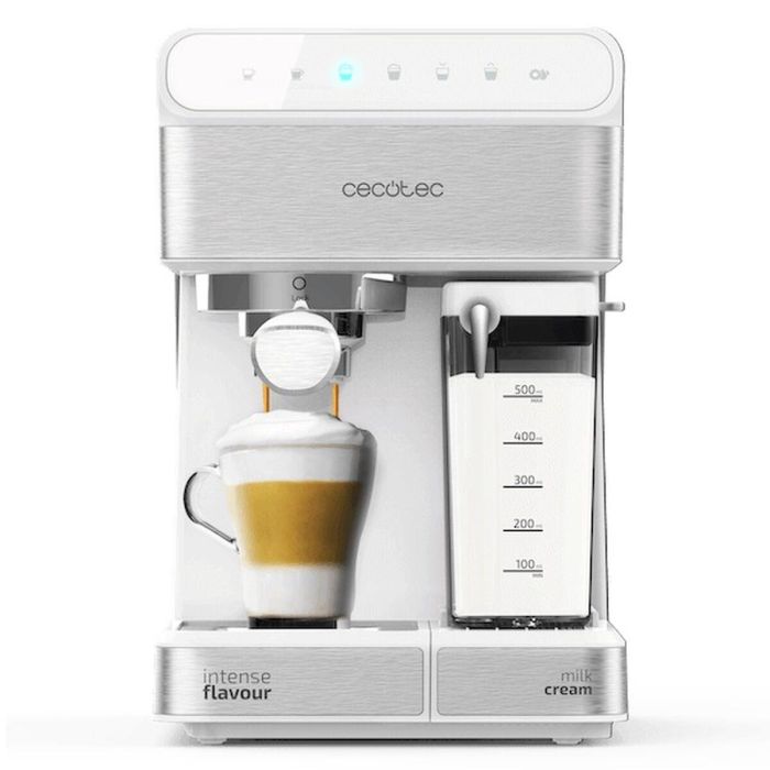 Cafetera Express de Brazo Cecotec 1350W 1,4 L Blanco 1,4 L Cafetera Express de Brazo Cecotec 1350W 1,4 L Blanco 1,4 L