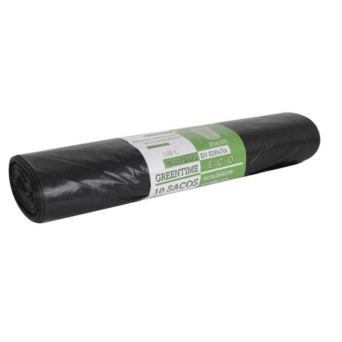 10 Sacos de Basura Greentime Eco 85x105 cm, 100L (35 Unidades) 3 10 Sacos de Basura Greentime Eco 85x105 cm, 100L (35 Unidades) 3