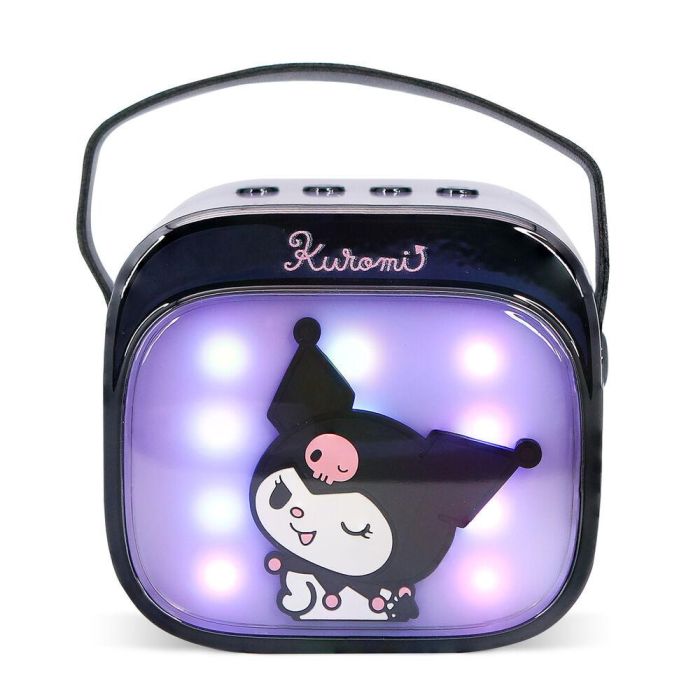 Altavoz y Micro Karaoke LED Kuromi Hello Kitty 2