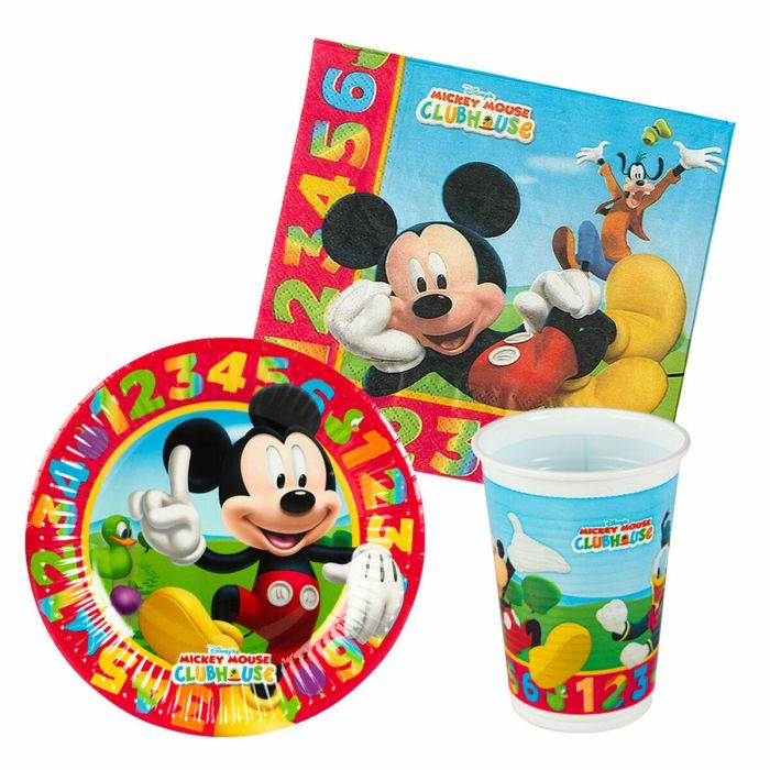 Set Artículos de Fiesta Mickey Mouse (6 Unidades) 2 Set Artículos de Fiesta Mickey Mouse (6 Unidades) 2