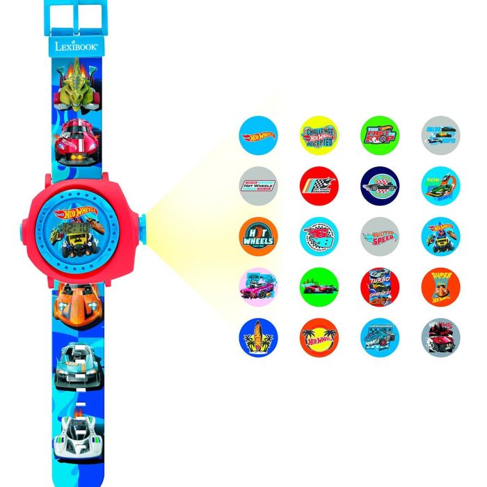 Reloj Digital Hot Wheels Dmw050Hw Lexibook 1