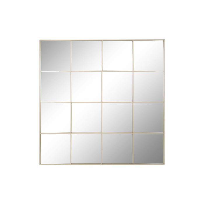 DKD Home Decor Espejo Scandi de Ventana Beige 122x122 cm con Marco de Hierro y Cristal, Interior 121x121 cm. Colección Anxi. DKD Home Decor Espejo Scandi de Ventana Beige 122x122 cm con Marco de Hierro y Cristal, Interior 121x121 cm. Colección Anxi.