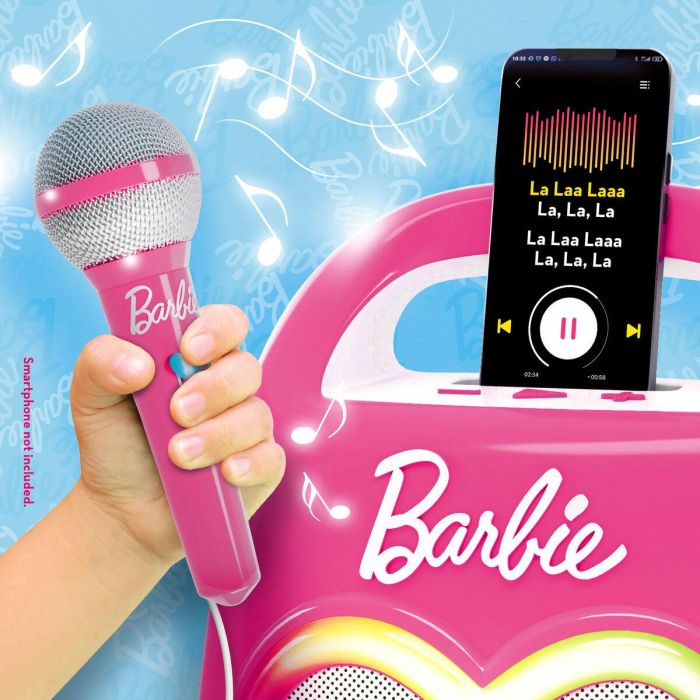 Micrófono Karaoke Barbie 4 Micrófono Karaoke Barbie 4