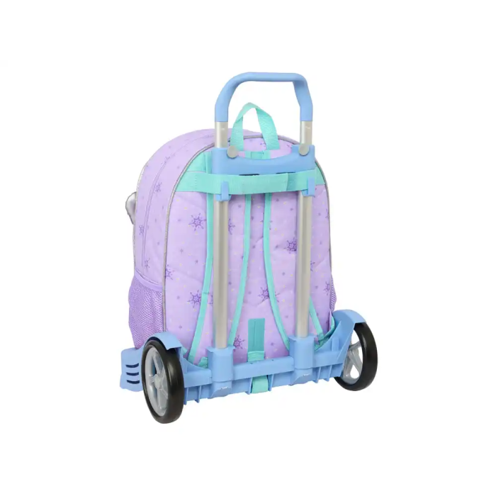 Mochila Escolar con Ruedas Frozen Spirit Lila 33 x 42 x 14 cm 1