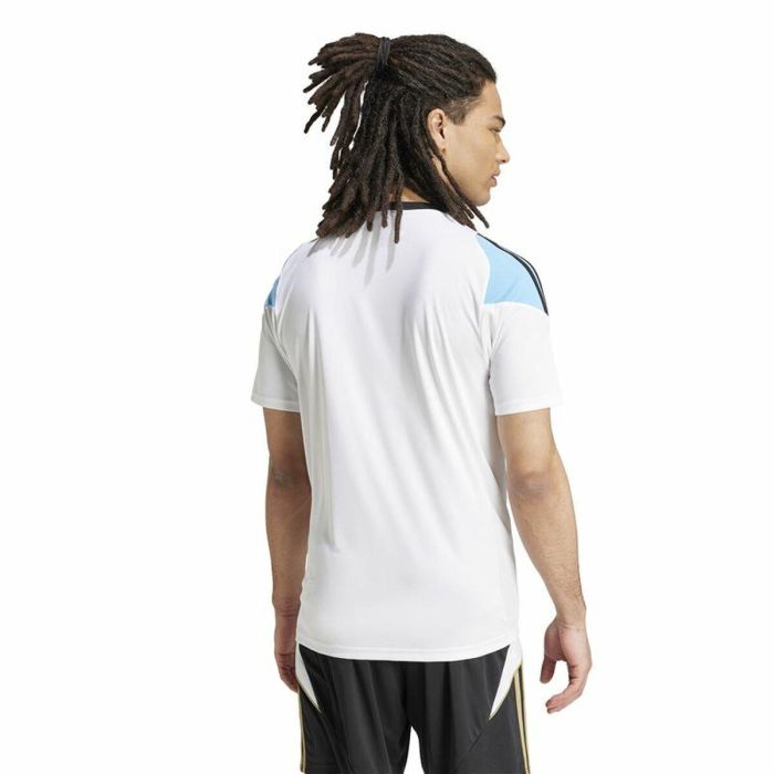 Camiseta de Fútbol Adidas Messi Training Jersey Blanco Azul 2