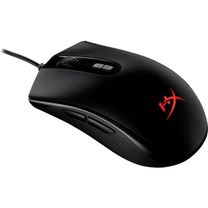 HyperX Pulsefire Core Ratón Gaming con Cable RGB Negro, 6200 DPI, Sensor Óptico Pixart 3327, Diseño Ergonómico HyperX Pulsefire Core Ratón Gaming con Cable RGB Negro, 6200 DPI, Sensor Óptico Pixart 3327, Diseño Ergonómico