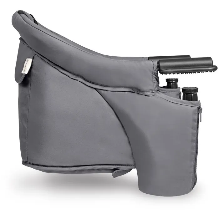 HAUCK Asiento de Mesa Móvil Fix N Sit para Niños de 6 meses a 15 kg, 37 x 42 x 32 cm, Gris Oscuro - AABYJ61345