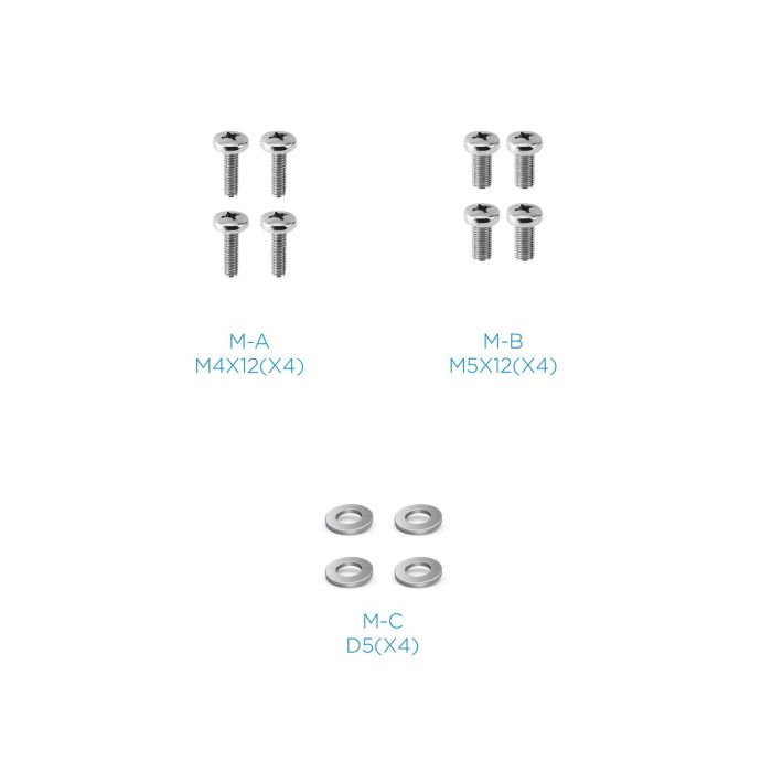 Tooq Soporte Sobremesa Doble Monitor DB1703TNV-B, Giratorio, Inclinable, para Pantallas 17'-32', hasta 9kg cada uno 3