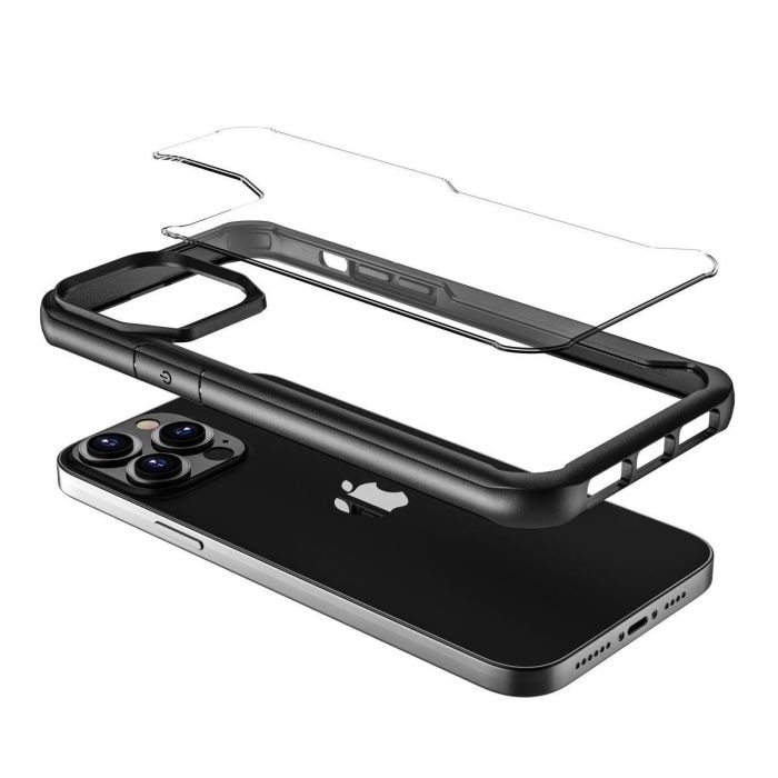 Muvit Funda Shockproof 2M para Apple iPhone, Protección contra caídas de hasta 2 metros, Fabricada con materiales reciclados 5