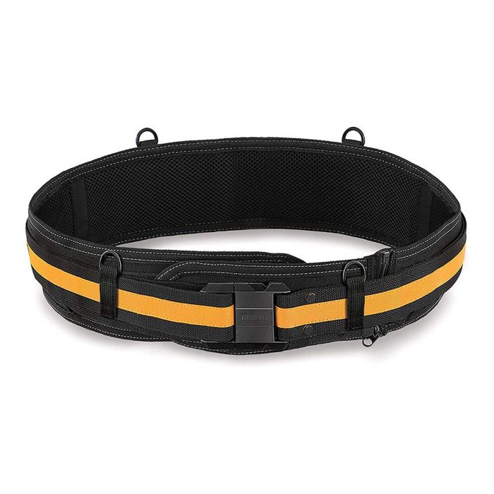 Toughbuilt Cinturón acolchado Padded Cliptech Heavy Duty Hebilla Ajustable 81-121cm Negro/Amarillo 0 Toughbuilt Cinturón acolchado Padded Cliptech Heavy Duty Hebilla Ajustable 81-121cm Negro/Amarillo 0