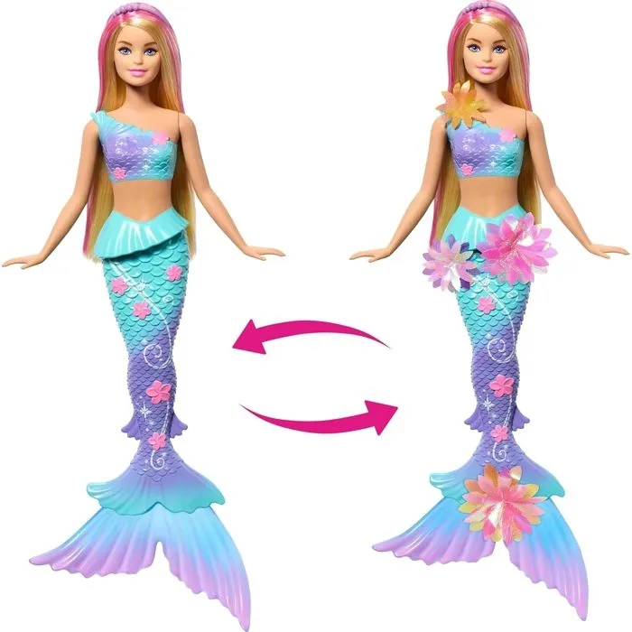 Mattel Muñeca Barbie Sirena Florece Rubia 148 caracteres 3 Mattel Muñeca Barbie Sirena Florece Rubia 148 caracteres 3