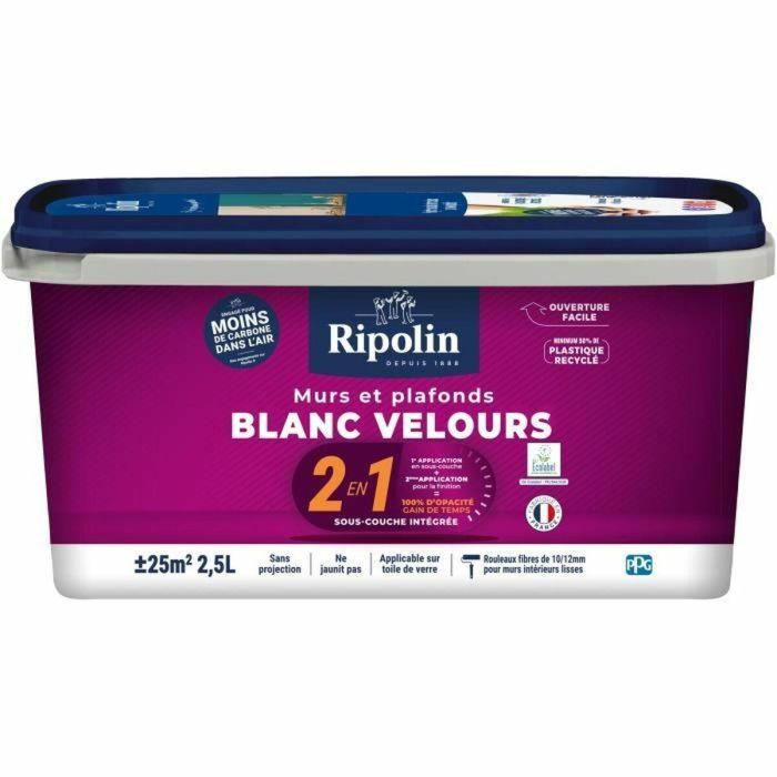 Pintura de Imprimación Ripolin Blanco 2,5 L Satinado