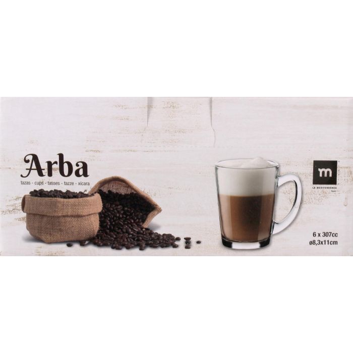 Taza con asa Arba 307 ml - Inde (48 Unidades) 1 Taza con asa Arba 307 ml - Inde (48 Unidades) 1