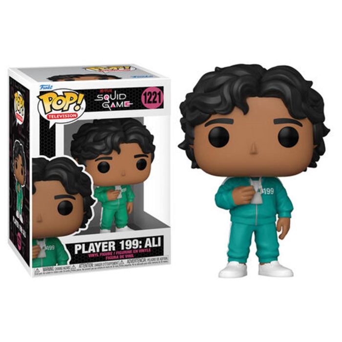 Funko Pop Ali - El Juego del Calamar, Figura de Vinilo de 9 cm con Caja Original 1 Funko Pop Ali - El Juego del Calamar, Figura de Vinilo de 9 cm con Caja Original 1