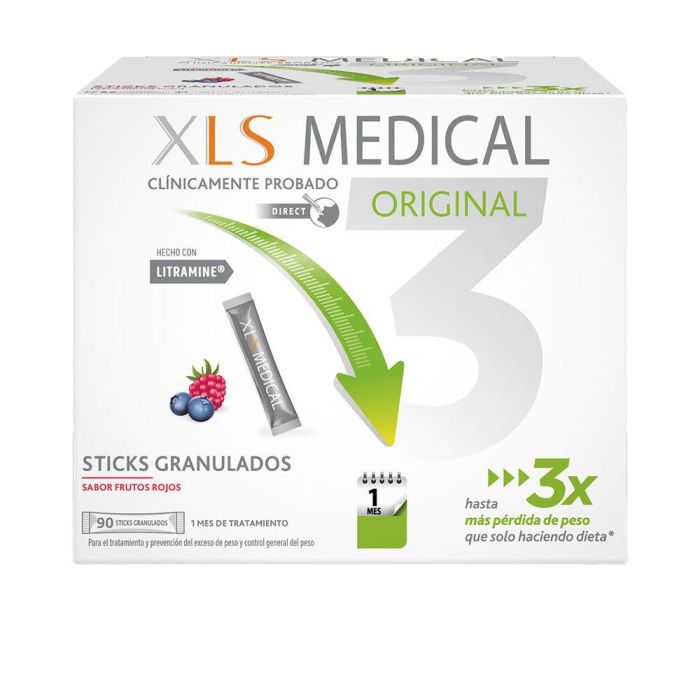 Xls Medical Original Captagrasas Sticks Granulados 90 u Control de Peso 0 Xls Medical Original Captagrasas Sticks Granulados 90 u Control de Peso 0