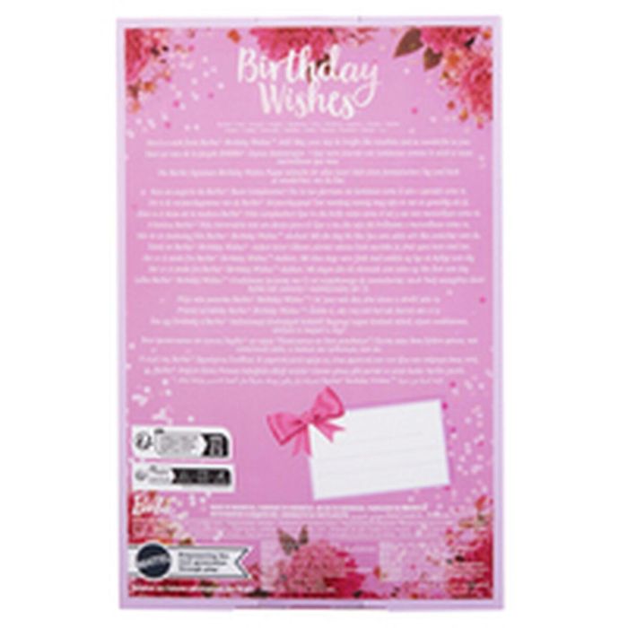 Mattel Barbie Muñeca Colección Signature Deseos de Cumpleaños Morena, Edad Mínima 5 Años, Sin Pilas 15 Mattel Barbie Muñeca Colección Signature Deseos de Cumpleaños Morena, Edad Mínima 5 Años, Sin Pilas 15