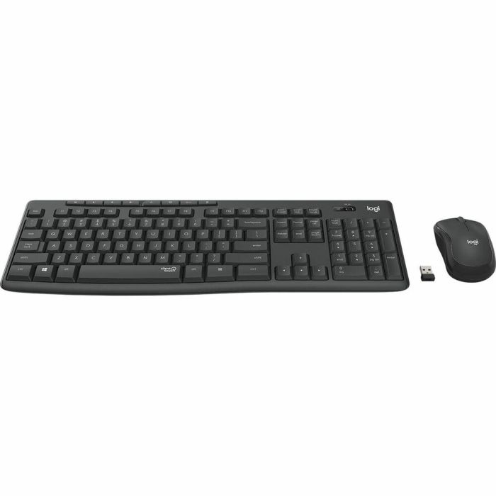 Logitech MK295 Juego Teclado y Ratón Inalámbrico Grafito 1 Logitech MK295 Juego Teclado y Ratón Inalámbrico Grafito 1