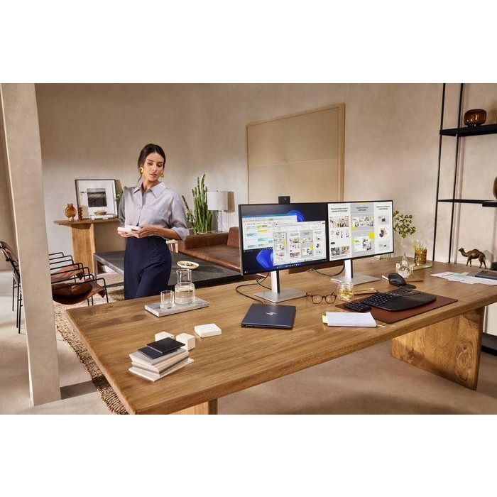HP 727pm Series 7 Pro Monitor de Videoconferencia Inteligente 27 Pulgadas 4K con IA y Thunderbolt 4 16