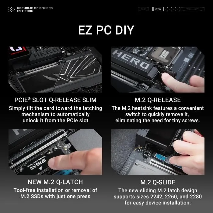 Asus MAXIMUS Z890 HERO Placa Base DDR5 PCIe 4.0 USB 3.2 4