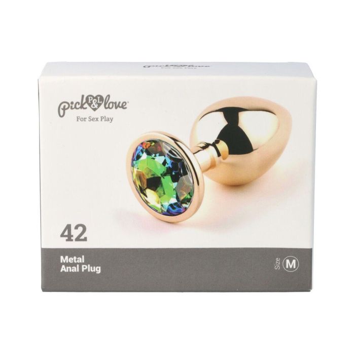 Plug Anal Pick&Love Nº 42 Dorado (8,3 cm) 4