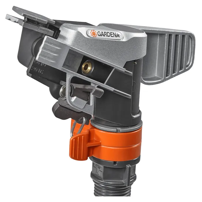 Gardena Aspersor Trineo Premium Metal/Plástico Calidad Riego 75-490 m²