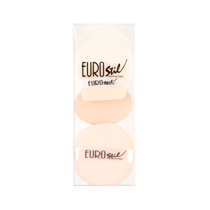 Eurostil Maquillaje esponjas set 1un + borlas 2 unidades Eurostil Maquillaje esponjas set 1un + borlas 2 unidades