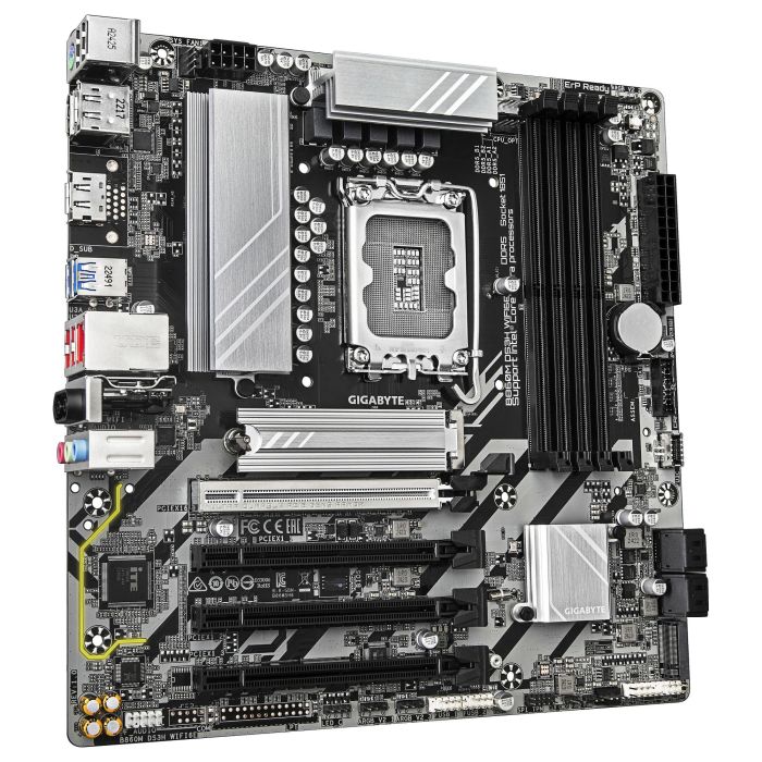 Gigabyte LGA 1851 B860M DS3H WIFI6E Placa base DDR5 Wi-Fi 6E 2