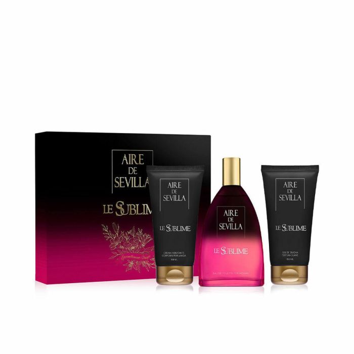 Set de Perfume Mujer Aire de Sevilla Le Sublime EDT 3 Piezas