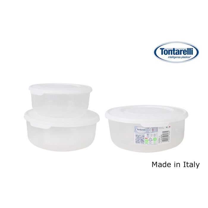 Inde Set 3 Fiambreras Red Family, 0.5L/1L/2L, Tapa Blanca (20 Cajas) Inde Set 3 Fiambreras Red Family, 0.5L/1L/2L, Tapa Blanca (20 Cajas)