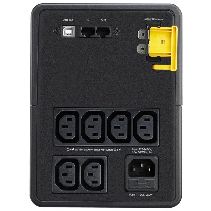 APC BX1200MI SAI Back-UPS 1200VA 650W Línea interactiva Seno 6 Salidas C13 USB Regulador automático de voltaje (AVR) 1 APC BX1200MI SAI Back-UPS 1200VA 650W Línea interactiva Seno 6 Salidas C13 USB Regulador automático de voltaje (AVR) 1