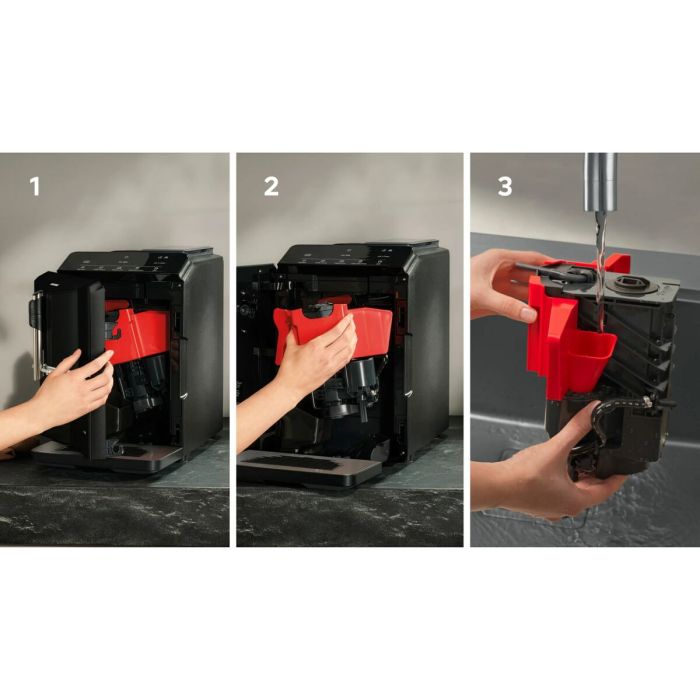 Cafetera Superautomática Siemens AG TF301E19 Negro 1300 W 15 bar 1,4 L 250 g 6 Cafetera Superautomática Siemens AG TF301E19 Negro 1300 W 15 bar 1,4 L 250 g 6