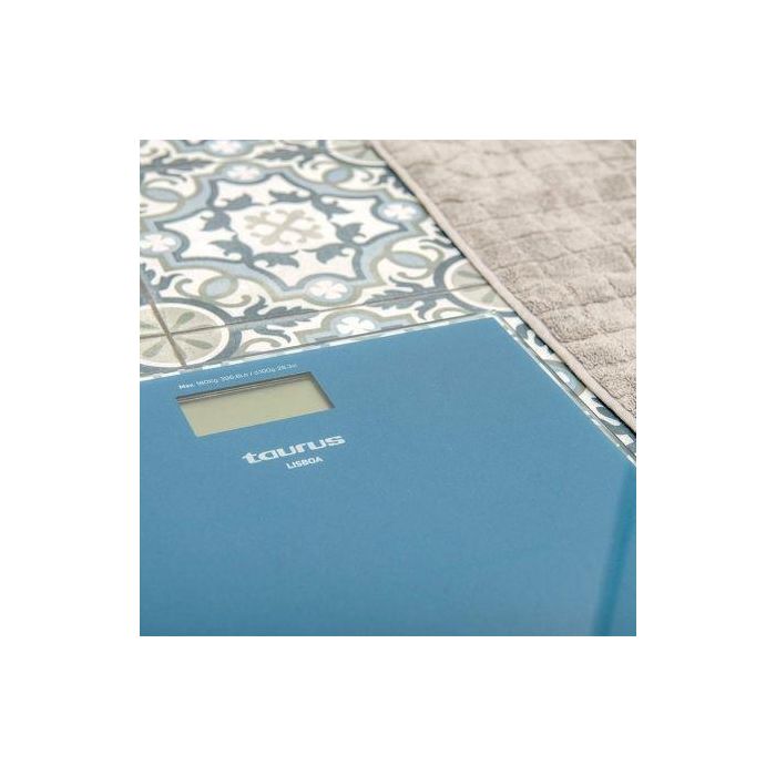 BÁSCULA DE BAÑO TAURUS LISBOA - CAPACIDAD 180KG - PRECISIÓN 100G - AUTOAPAGADO - DISEÑO ULTRA PLANO - PANTALLA DIGITAL FÁCIL LECTURA 3