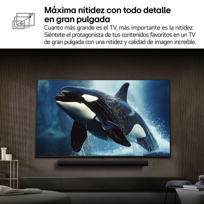 LG 86UA75006LA Televisor 86" 4K UHD Smart TV webOS HDR10 Pro Procesador Alpha 7 AI Gen8 60Hz Gaming VRR WiFi LED 3 LG 86UA75006LA Televisor 86" 4K UHD Smart TV webOS HDR10 Pro Procesador Alpha 7 AI Gen8 60Hz Gaming VRR WiFi LED 3
