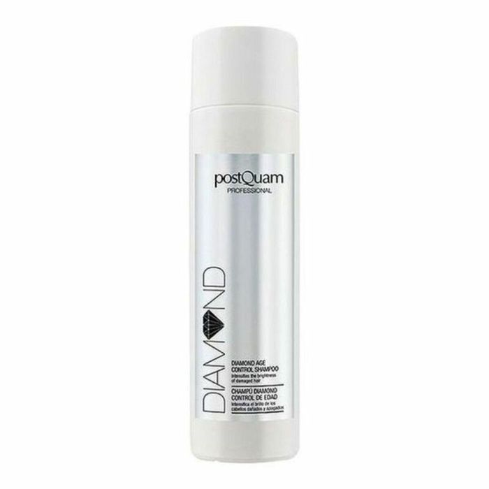Postquam Champú DIAMOND Age Control con Polvo de Diamante, Brillo Hidratante Reparador para Cabello Dañado, Seco y sin Volumen 250 ml