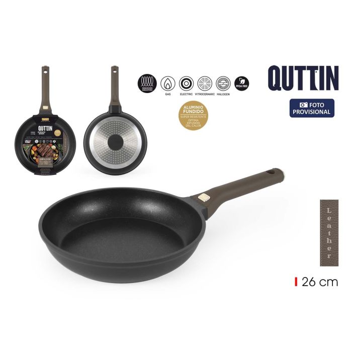 Sarten 26Cm Aluminio Inducc.Leather Quttin (6 Unidades) 0 Sarten 26Cm Aluminio Inducc.Leather Quttin (6 Unidades) 0