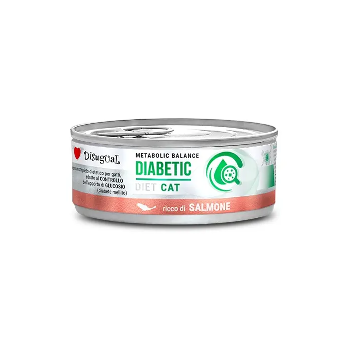 Disugual Diet Cat Diabetic Salmón 12x85 gr Disugual Diet Cat Diabetic Salmón 12x85 gr