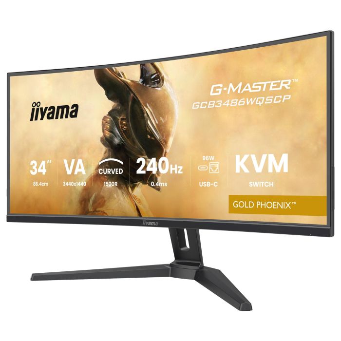 Iiyama Monitor Curvo G-MASTER GOLD PHOENIX 34" 240 Hz Panel VA 0,4 ms