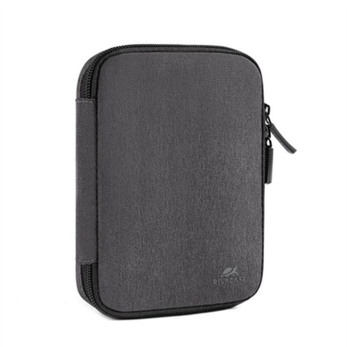 Rivacase 5631 Organizador de Viaje para Cables Negro, con 2 Bolsillos de Malla con Cremallera y Lazos Elásticos de Poliéster RPET 0 Rivacase 5631 Organizador de Viaje para Cables Negro, con 2 Bolsillos de Malla con Cremallera y Lazos Elásticos de Poliéster RPET 0