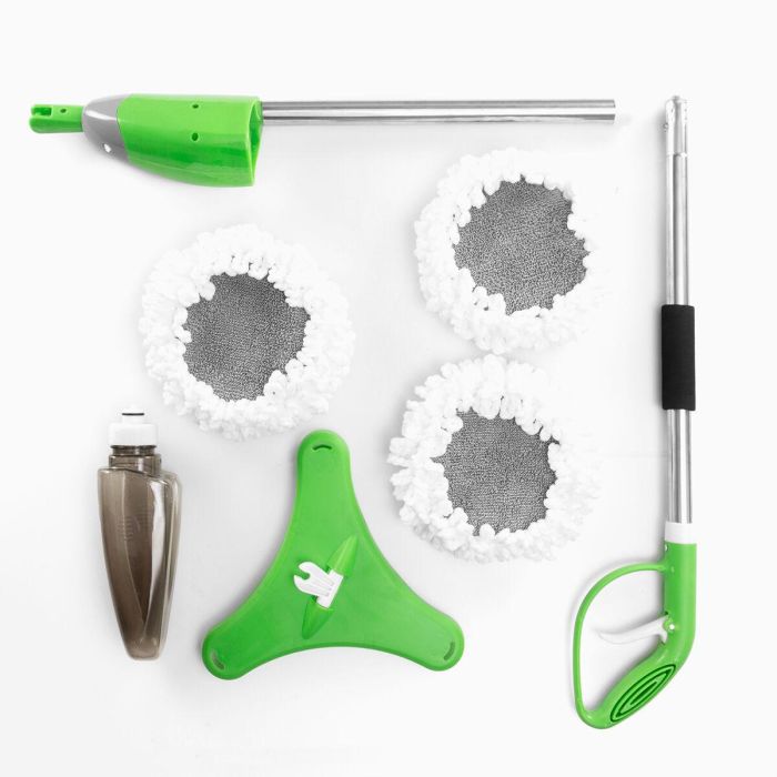 Mopa Triple con Pulverizador Trimoppy InnovaGoods 2 Mopa Triple con Pulverizador Trimoppy InnovaGoods 2