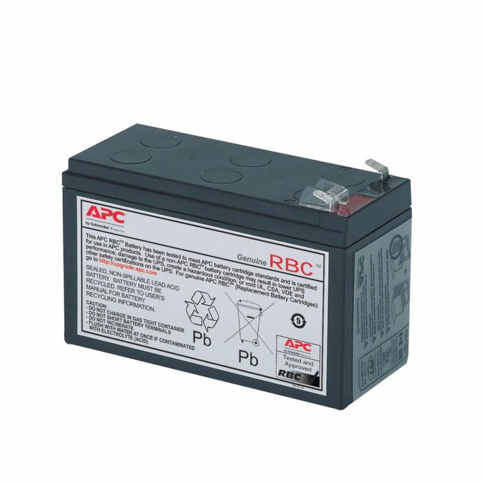 APC RBC17 Batería de Repuesto Sellada de Ácido (VRLA) 108 VAh para UPS - Negra, 5 años de vida útil