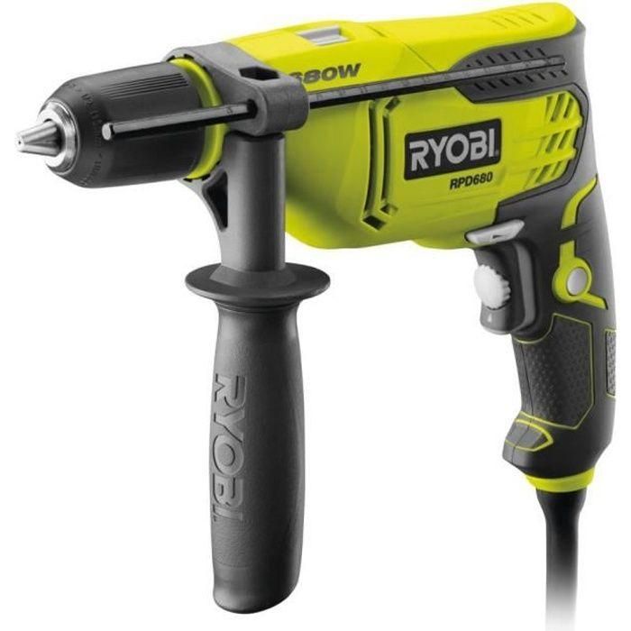 Taladro Percutor Ryobi RPD680-K/ 680W