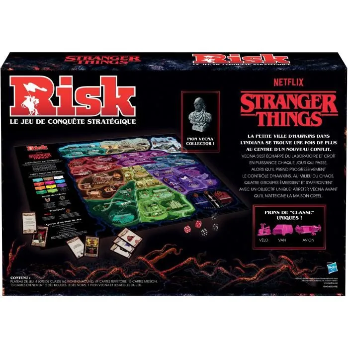 Winning Moves RISK Stranger Things - Juego de Mesa - Movimientos Ganadores - A partir de 15 años 2