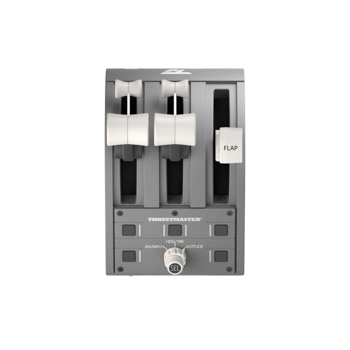 Thrustmaster TCA QUADRANT Boeing Palanca de mando para PC, Xbox Series X/S, One X - Gris, USB, 4060219 3 Thrustmaster TCA QUADRANT Boeing Palanca de mando para PC, Xbox Series X/S, One X - Gris, USB, 4060219 3