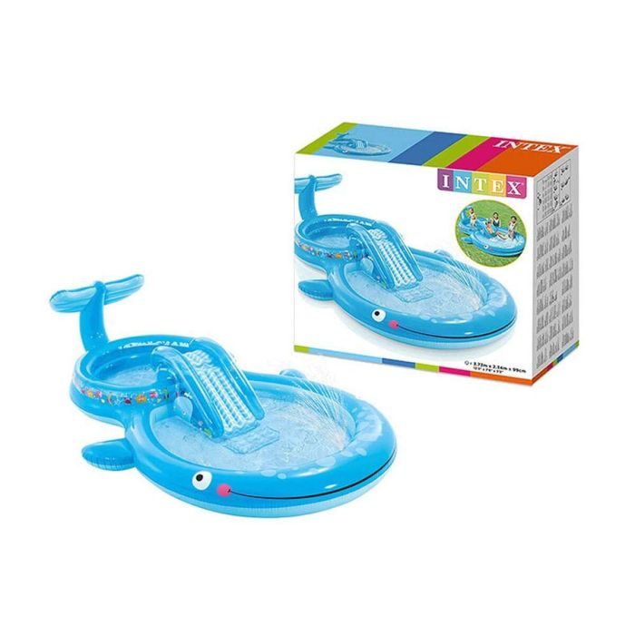 Piscina Hinchable para Niños Intex Parque de juegos Ballena 235 L 23,4 x 9,9 x 37,3 cm 1 Piscina Hinchable para Niños Intex Parque de juegos Ballena 235 L 23,4 x 9,9 x 37,3 cm 1