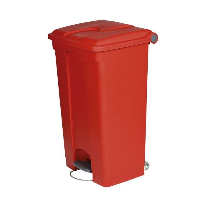 PROBBAX - SO-1290-RED - Cubo con pedal - Rojo 0 PROBBAX - SO-1290-RED - Cubo con pedal - Rojo 0
