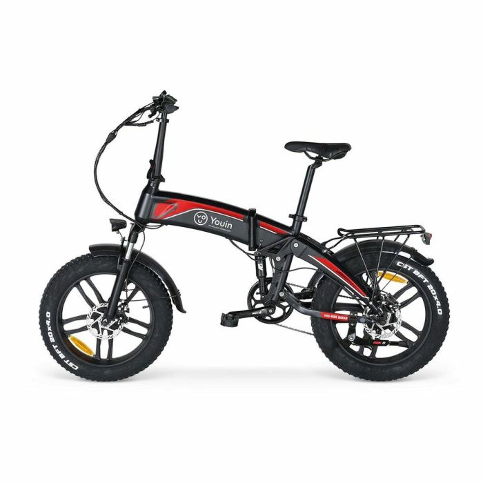 Bicicleta Eléctrica Youin BK1400R DAKAR Rojo Negro 20" 250 W 25 km/h 5 Bicicleta Eléctrica Youin BK1400R DAKAR Rojo Negro 20" 250 W 25 km/h 5